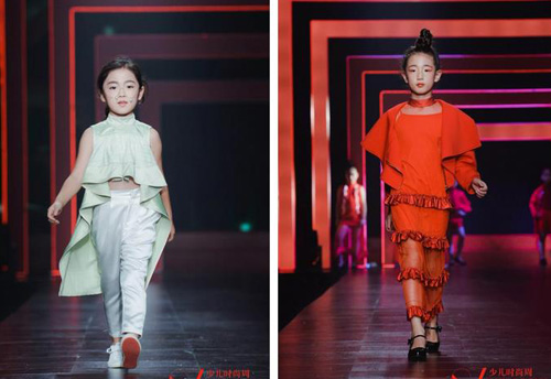 刘敏模特7位童模亮相【深圳少儿时尚周】