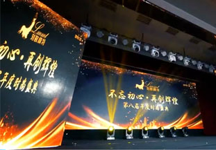 刘敏模特年会视频